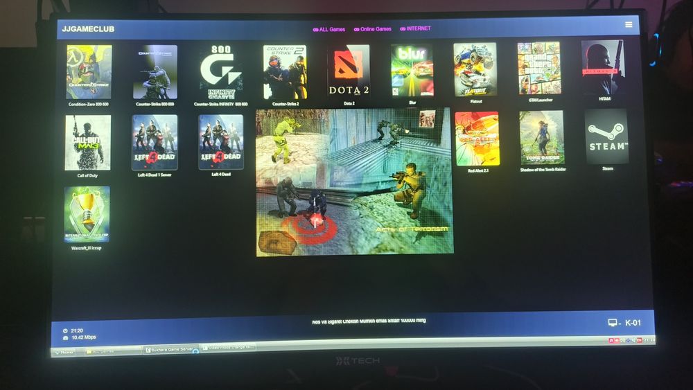 Срочно Game club uchun kompyuterla