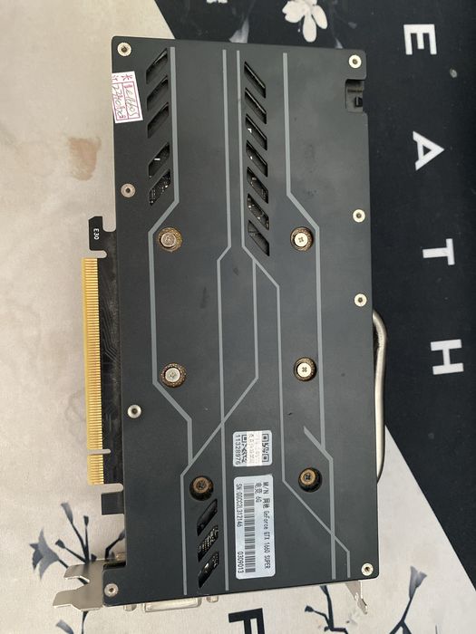 Видеокарта 1660s 8gb продаю!