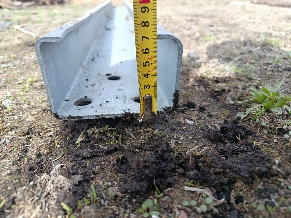 Оцинкованные столбы