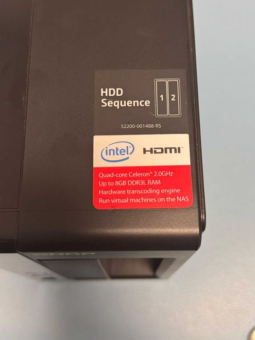 Vand NAS Qnap TS-251+, cu 2 HDD WD Red 6GB