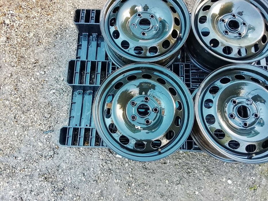 4бр.Оригинални джанти 16" 5x112 ET48-Vw Caddy,T-Roc,A3,Q2,Passat,Karoq