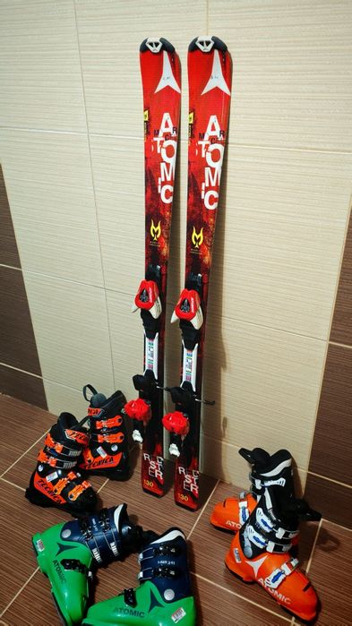 Schiuri atomic 130 cm -clapari ski