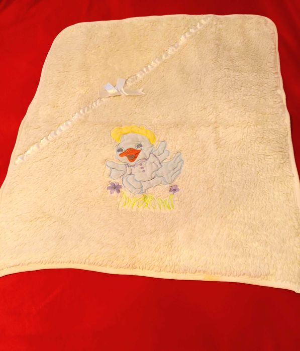 Детский плед, тёплый конверт,  одияло привозной