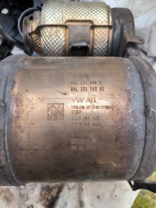 Filtru particule (dpf) +catalizator golf 7 dsg 2014