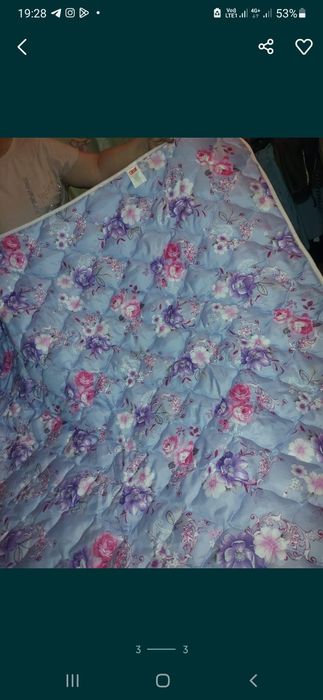 Продам одеяло теплое всесезонка полуторка