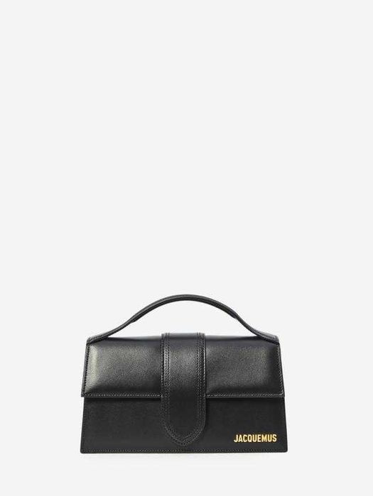Оригинална кожена чанта Jacquemus Le Grand Bambino