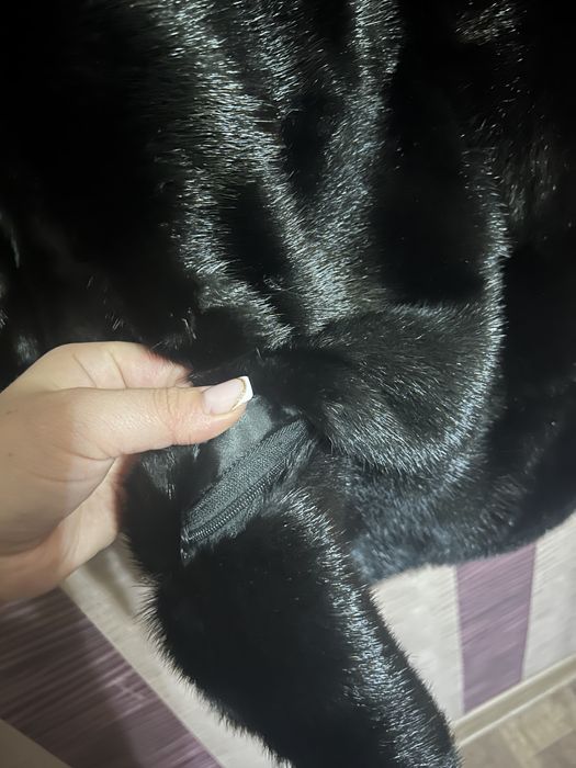 Шуба норковая теплая