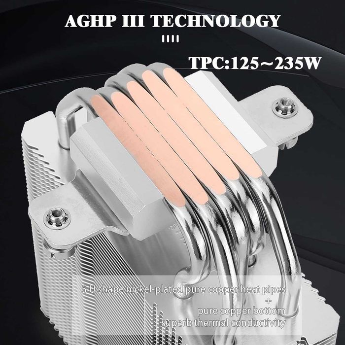 Cooler CPU AER Thermalright Assassin King 120 SE,5 heatpipe,AMD Intel