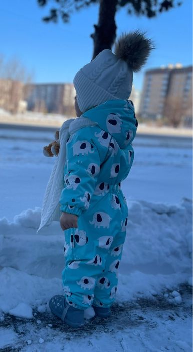 Детский зимний камбенизон