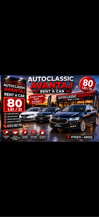 Inchirieri auto/Rent a Car/
