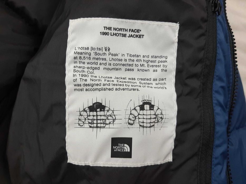 The North Face Lhotse - Оригинално мъжко зимно яке с пух размер M