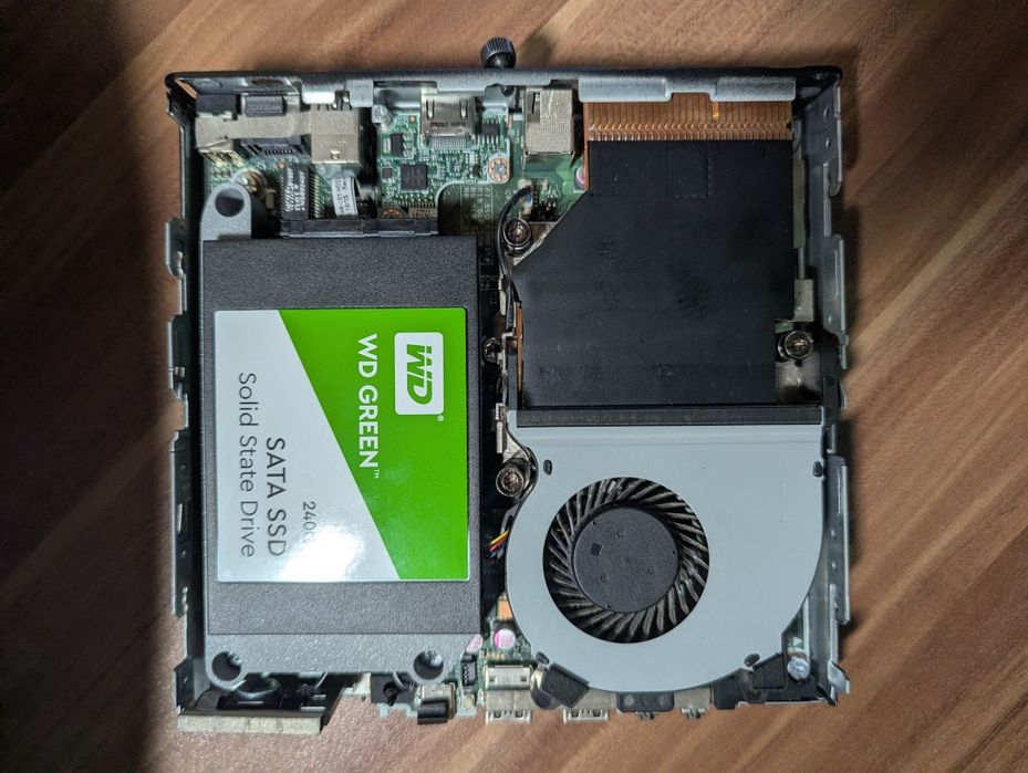 HP Prodesk 600 G4 mini PC  |  heatsink din cupru