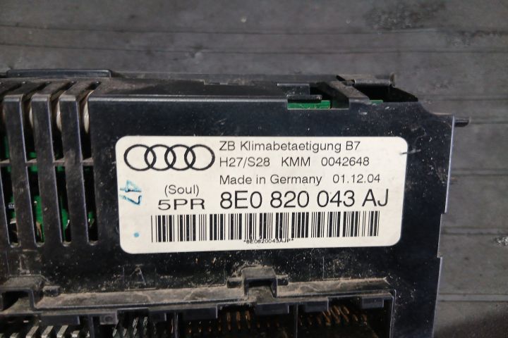 Comanda AC 8E0820043AJ 8E0820043AJ Audi A4 B7