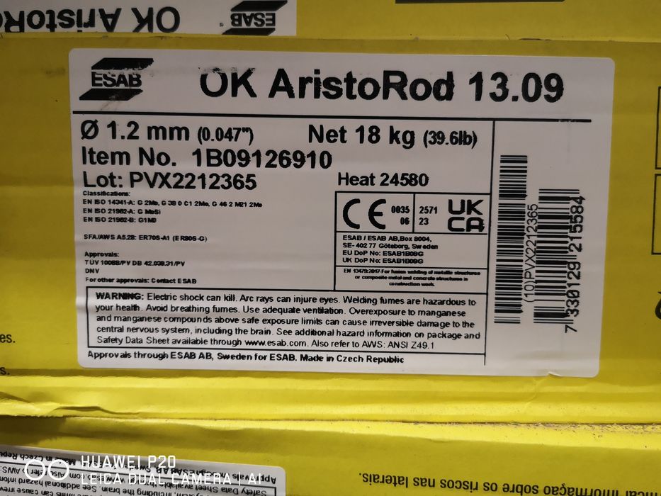 Проф. проволока сварочная омедненная