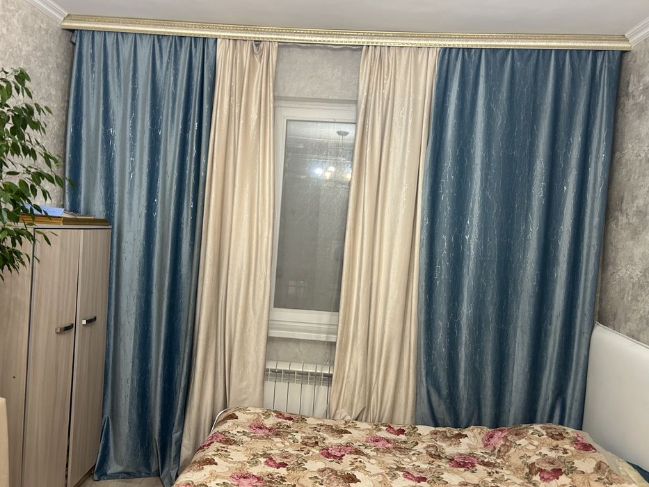 Продам шторы и тюль -12,000т