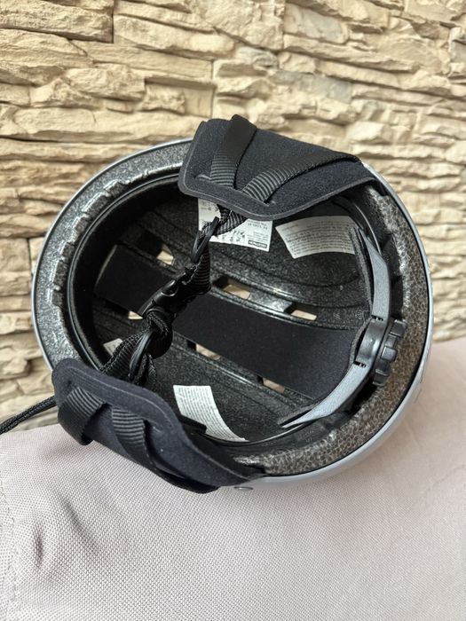 Детска ски каска H-KID 500, сива