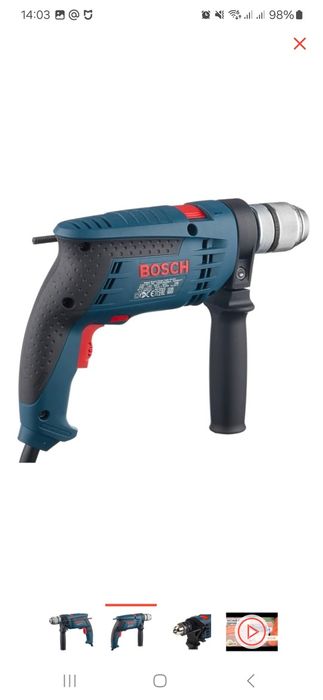 Bosch дрель GSB 13 RE
