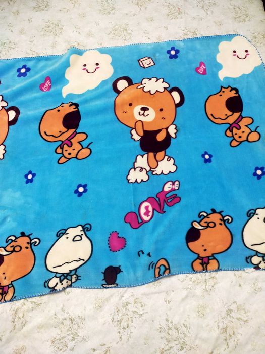 Плед мягкий детский