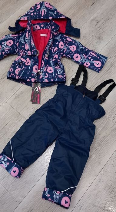 Ски-екип за момиче, НОВ, с етикет / яке + ски-гащеризон