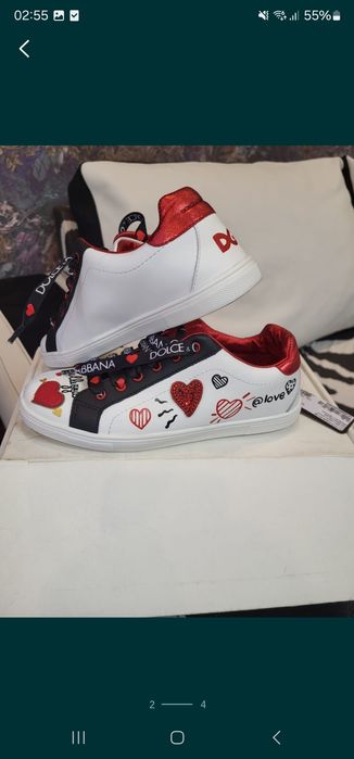 Adidasi dama Dolce Gabbana 34 superbi