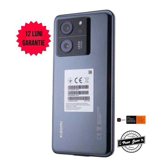 Xiaomi 13T Pro 512GB Black - GARANTIE 12 LUNI | TrueGSM