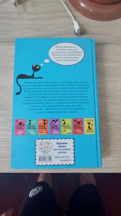 Книжка приключение кота детектива