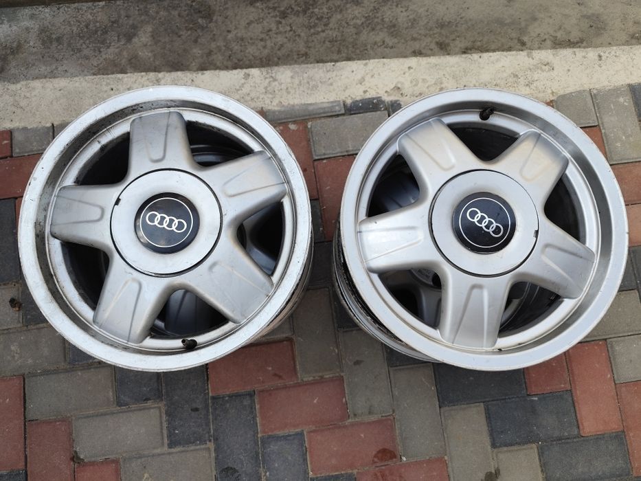 Титан диски R15 на Ауди с4