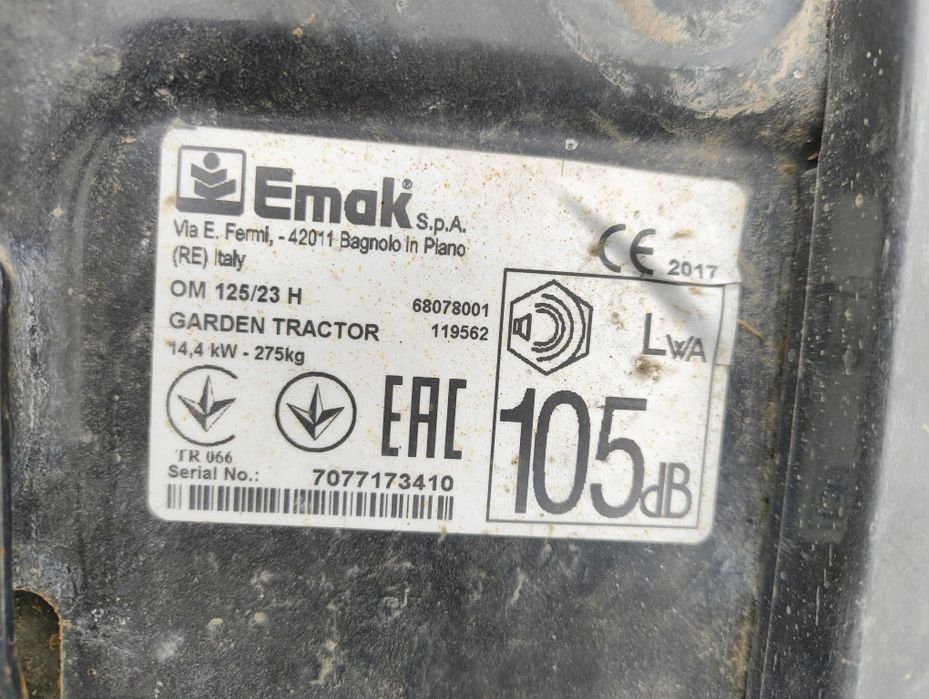 Тракторна косачка oleo mac