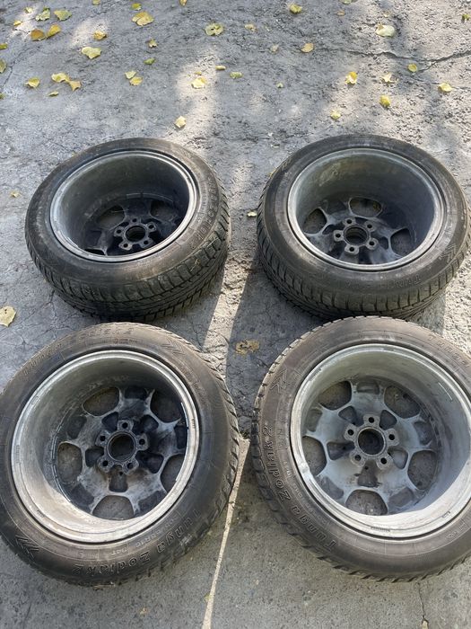 Диски с летней резиной на мерседес