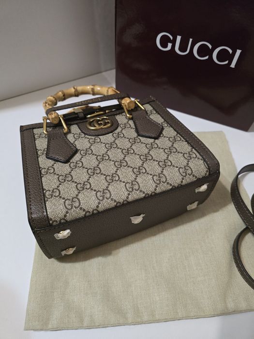 Налична чанта Gucci Diana Bamboo Mini