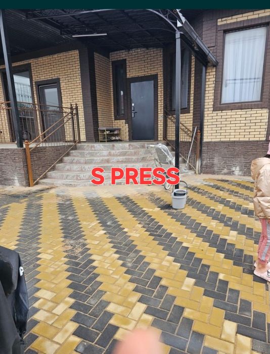 Брусчатка вибропрессованная! Тротуарная плитка. Сплитерные блоки.