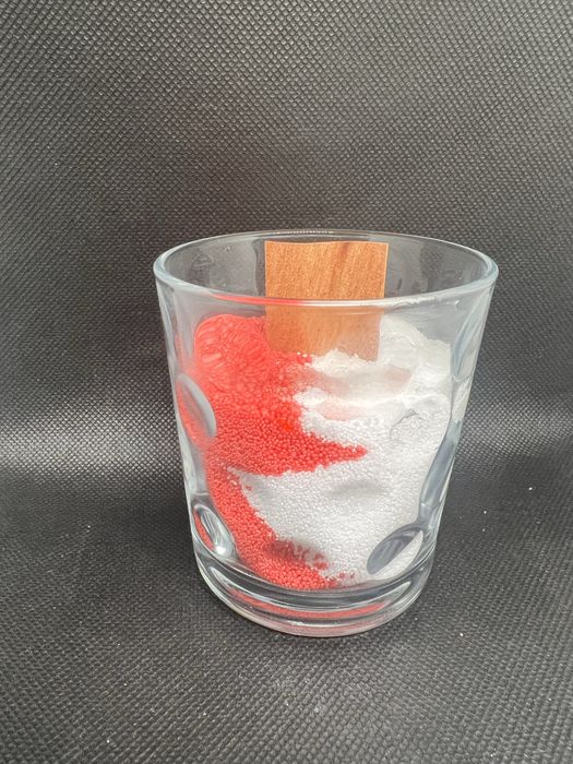 Пясъчни свещи ръчна изработка