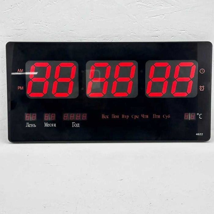 Настенные часы электронные