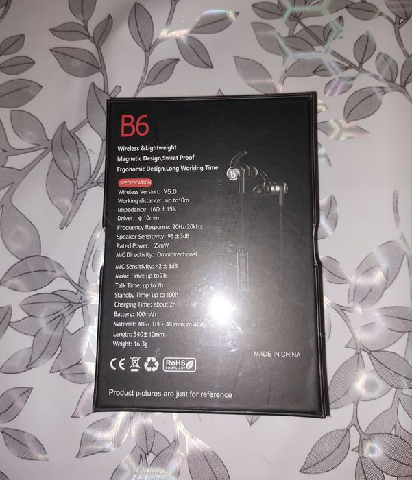 Беспроводной наушник BUZZ B6 Wireless