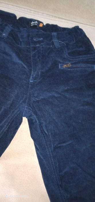 Вельветовые брюки на девочку