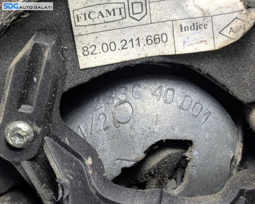 Oglinda Manuala Dreapta Dacia Logan 1 2004 - 2012 Cod 8200211660, 233640001 [LR3591]