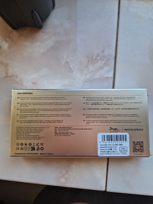 1TB external SSD USB, PC/Phone/TV