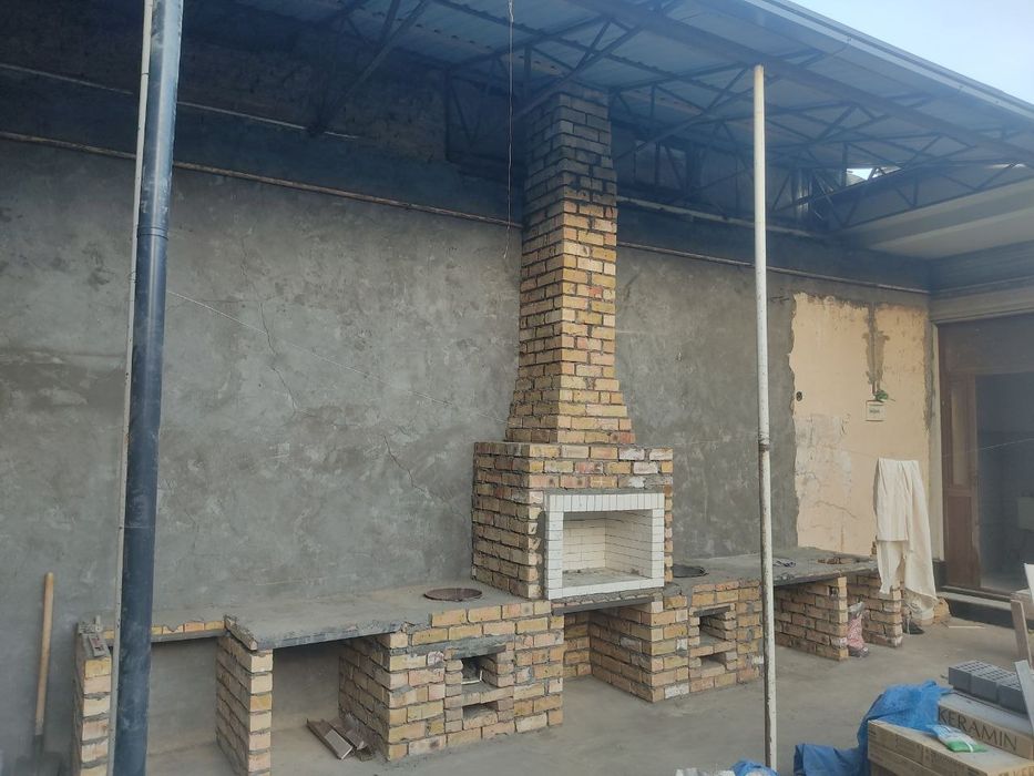 Ёзги ошхона курамиз. Строим летние кухни.