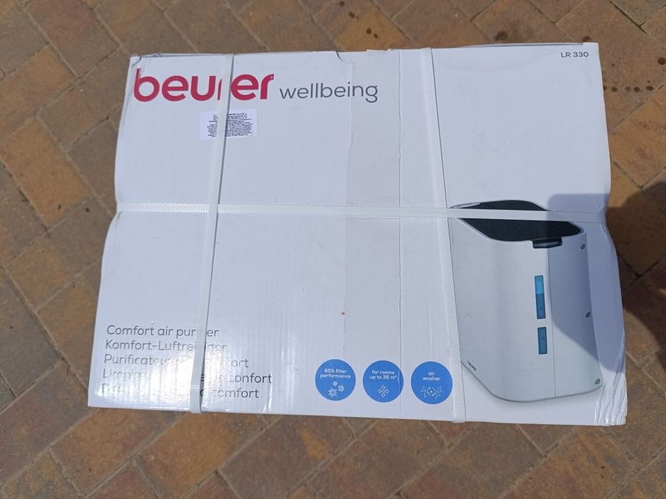 Purificator de aer, Beurer, LR 330, 2 in 1: purificare si umidificare (nou, sigilat)