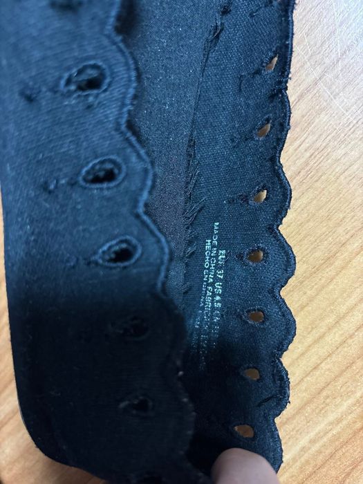 Balerini H&M cu broderie