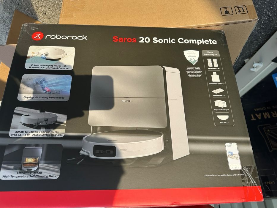 Roborock saros 20 sonic complete