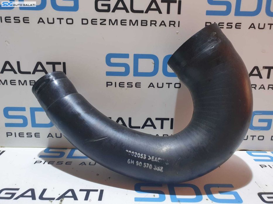 Furtun Presiune Aer Radiator Intercooler Opel Zafira A 2.0 DTL 1999 - 2005 Cod 90570357