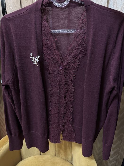 Блуза Schiaparelli шоколад