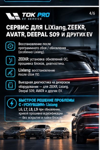 УСНУЛ Lixiang? Решаем/Полная диагностика/Мастер Аккаунт/Интернет