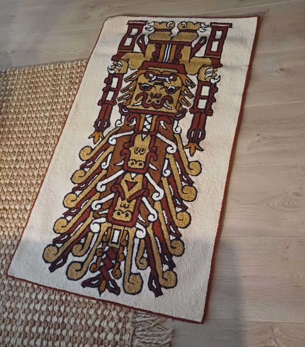 carpetă de perete cu design mayas
