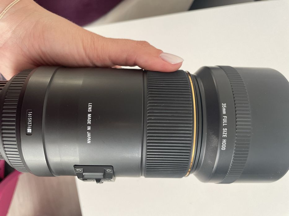 Obiectiv Sigma 105mm f2.8 DG HSM macro pentru Canon
