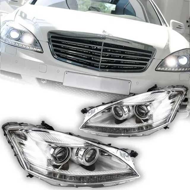 LED фарове Mercedes W221 2005–2009 S-Class Facelift диодни фарове лед
