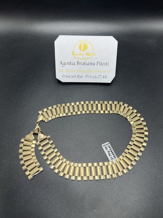 Lant aur 10k 31.70 gr lungime 40 cm cod 22579