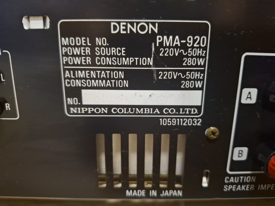 Amplificator Denon PMA 920