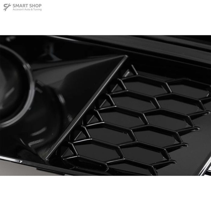 Grile Laterale Audi A4 B9 Sedan Avant (2016-2018) RS4 Design Negru